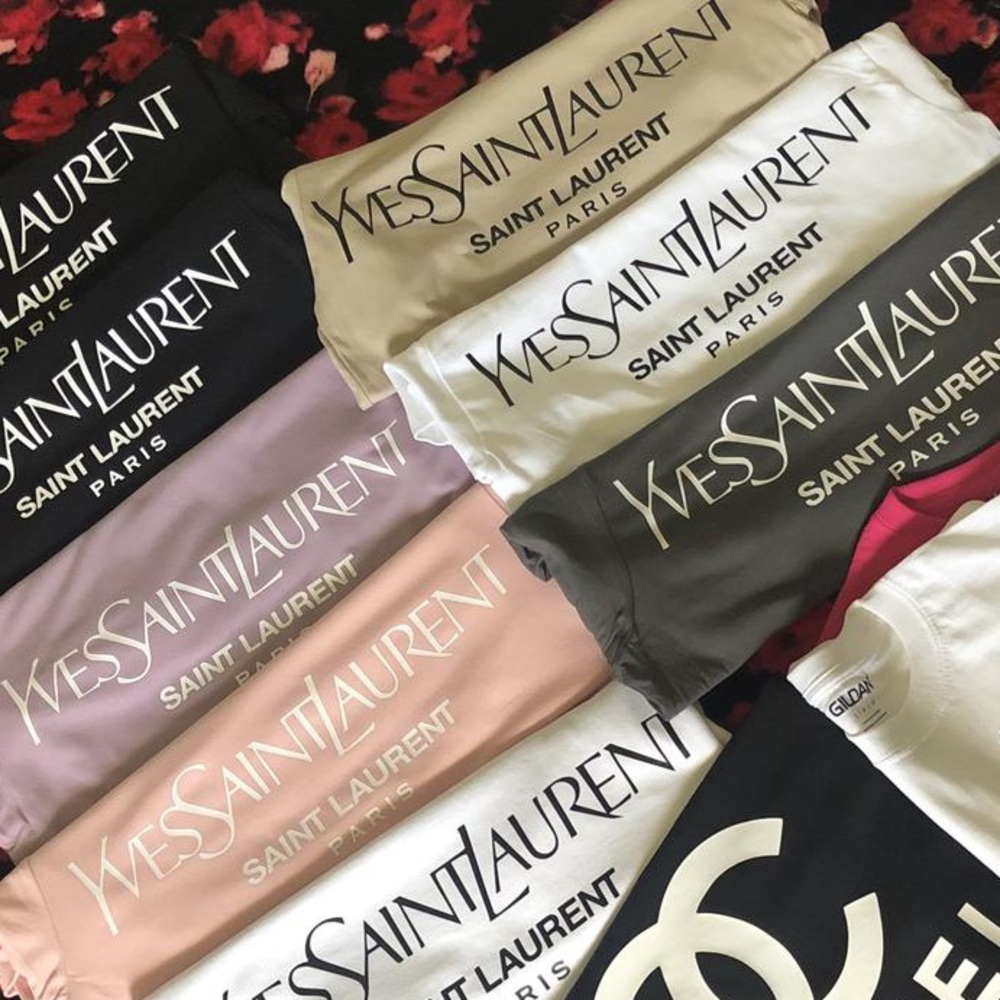 Saint Laurent long soft t-shirt